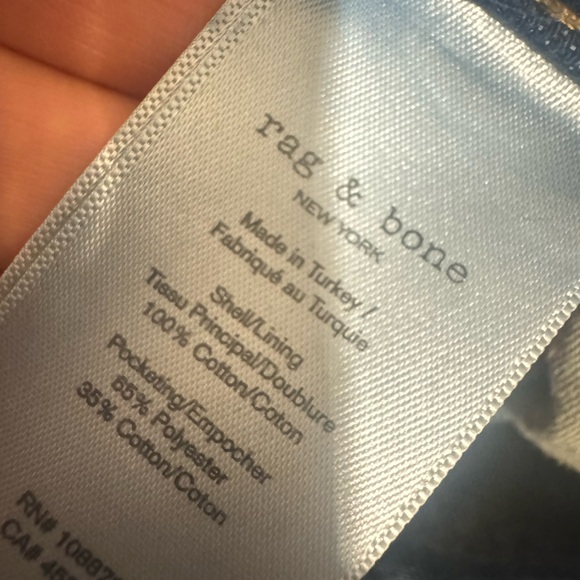 Rag & Bone Featherweight Logan Jeans in River - Picture 10 of 11